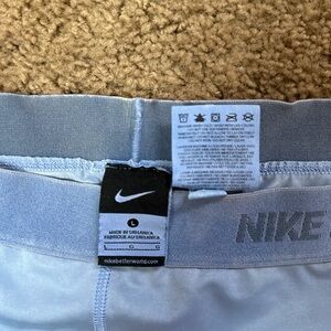 Nike Light Gray Performance Shorts